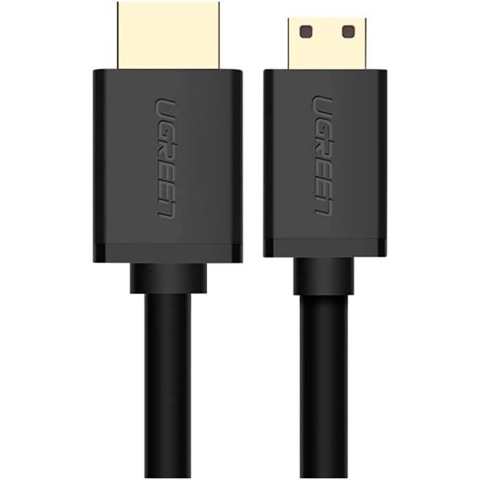 Кабель UGREEN HD108 HDMI - Mini-HDMI v2.0 1,5 м Black (UGR-11167) - фото 2