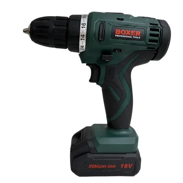 Шуруповерт аккумуляторный BOXER BX-180 18 В 2 Li-Ion аккумуляторы (BX-180)