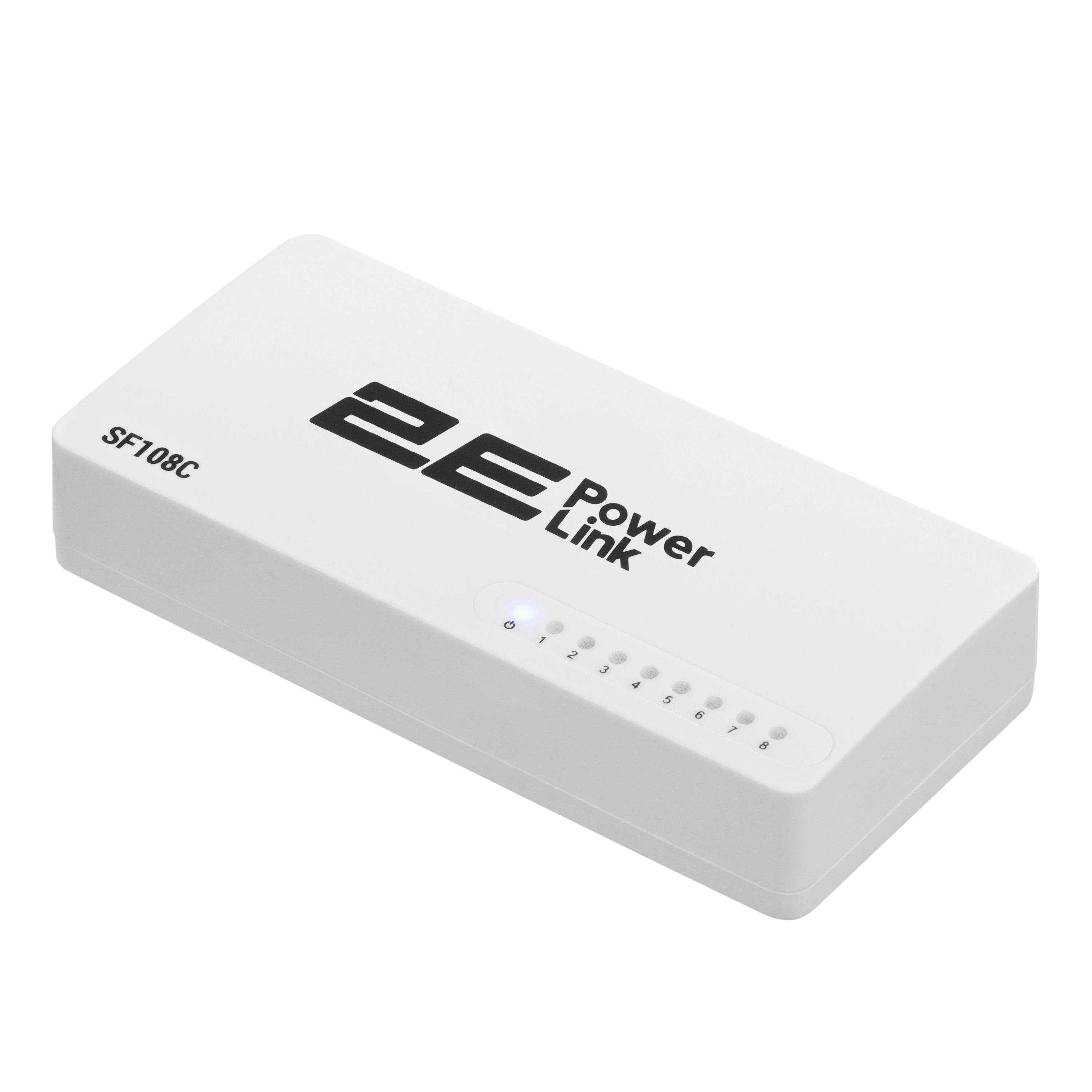 Комутатор 2E PowerLink 2E-SF108C