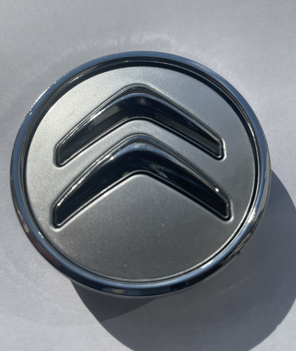 Заглушки дисков Citroen 60 мм Светло-серый (26551579)