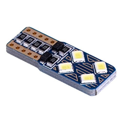 Лампа Pulso/габаритна/LED T10/8SMD-3030/12v/4w/80lm White (LP-158480)