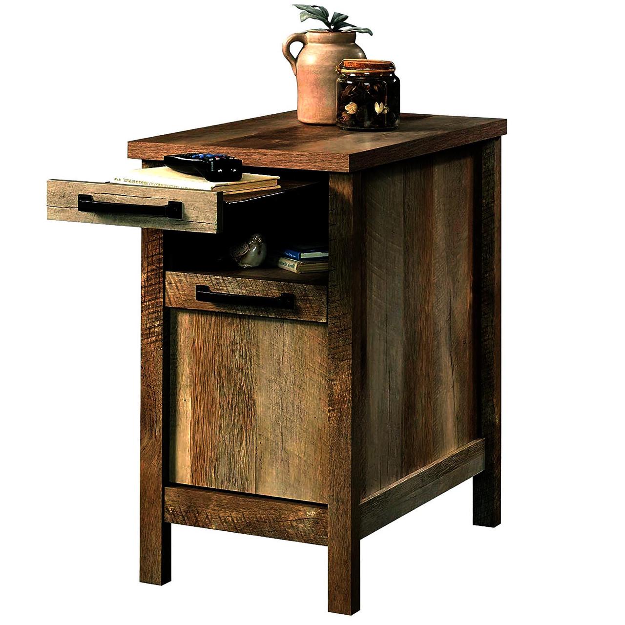 Тумба прикроватная из дерева Комбо Капучино (ПТМ-002009)