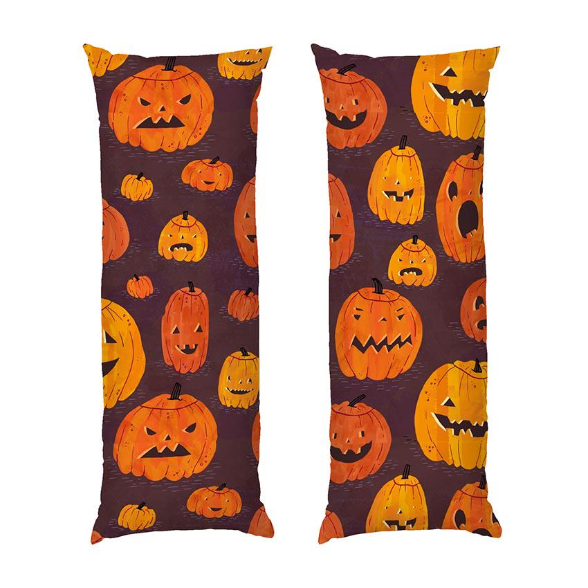 Подушка дакимакура Funny pumpkins Pattern габардин 120х40 см (113130-1)