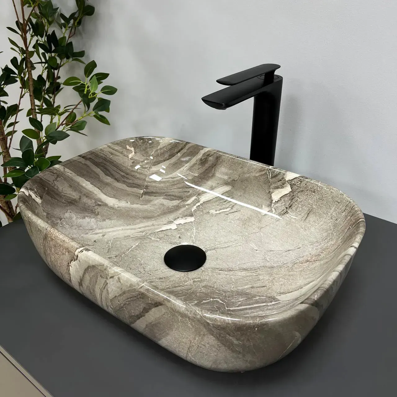 Раковина накладная VBI RAVENNA прямоугольная 460x325 мм Коричневый (RM-VBI-011211) Раковина накладная VBI RAVENNA прямоугольная 460x325 мм Коричневый (RM-VBI-011211)