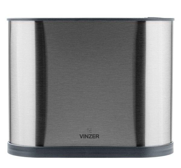 Підставка для ножів та кухонного приладдя Vinzer Graphite VZ-50233 10х18,5х23 см