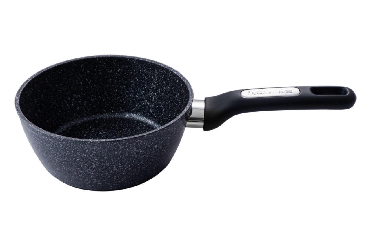Ковш антипригарный Kamille Marble 180 мм 1,8 л Black (11717859) Ковш антипригарный Kamille Marble 180 мм 1,8 л Black (11717859)