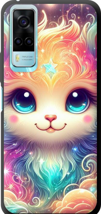 Чехол на Vivo Y53s Сказочный котенок (5813b-2438-42517)