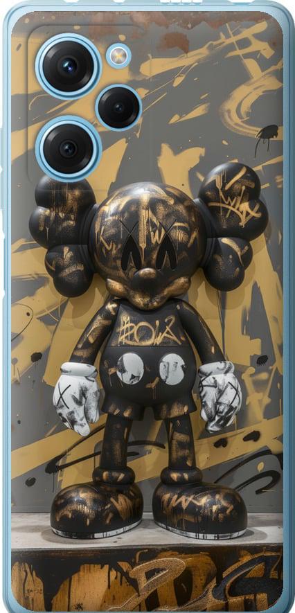 Чехол на Xiaomi Poco X5 Pro 5G Bronze kaws (6097u-3027-42517)