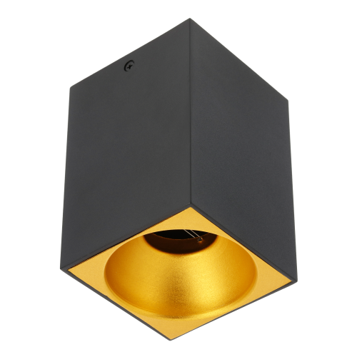 Светильник точечный GTV TENSA OS-TENGU10KW-00 GU10 квадратный алюминий одиночный Черный