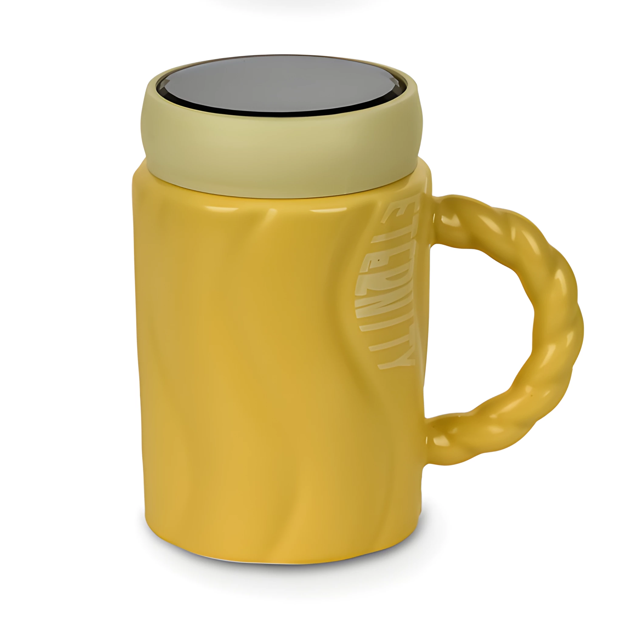 Чашка с закручивающейся крышкой ETERNITY Tenderness R97505 420 мл Желтый