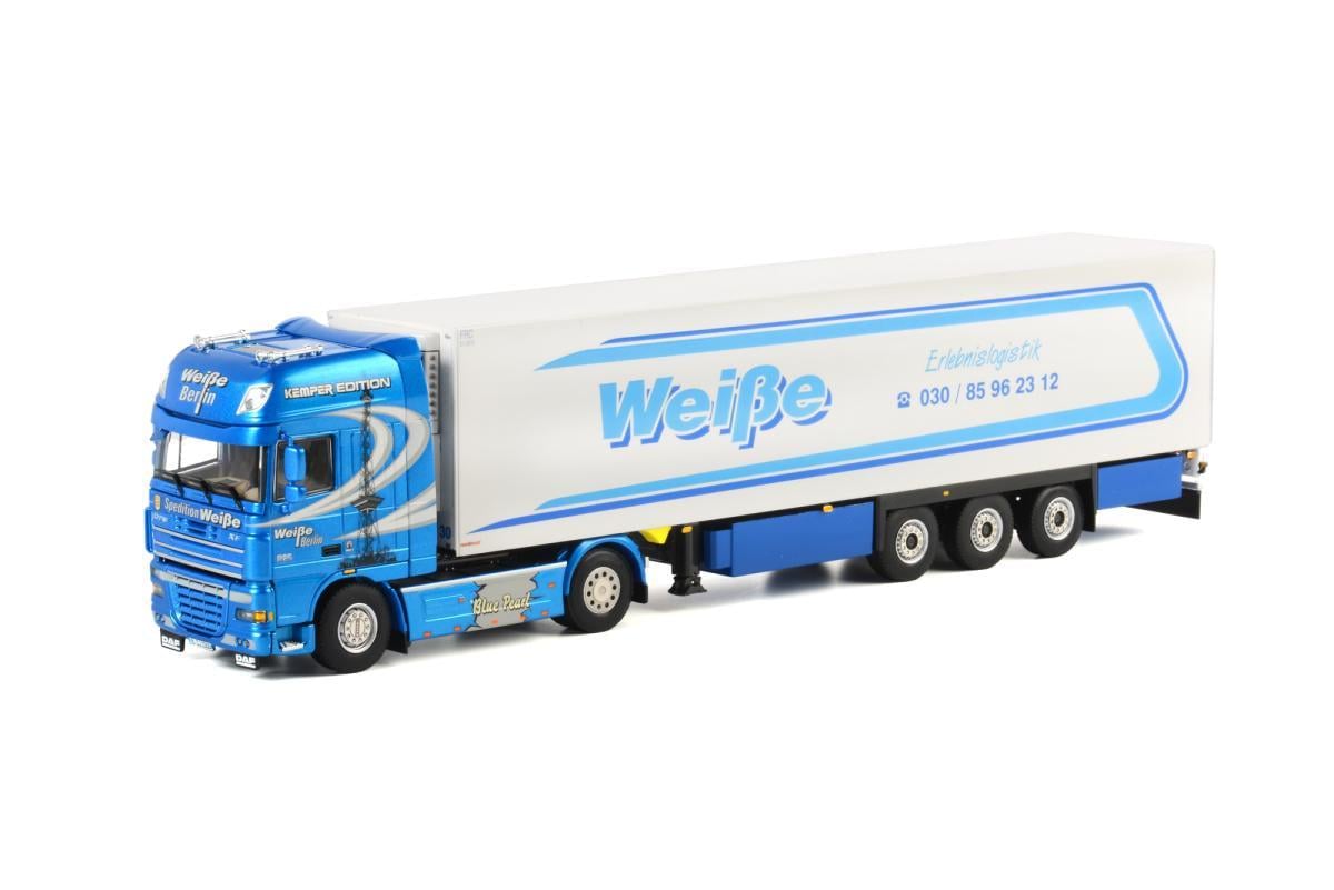 Іграшка трейлер daf XF 105 SSC 4x2 Koeloplgger 3 as Weisse