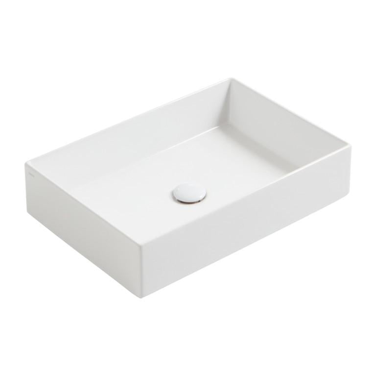 Умывальник накладной Simas Agile AG60 600x400x130 мм Белый (184375)