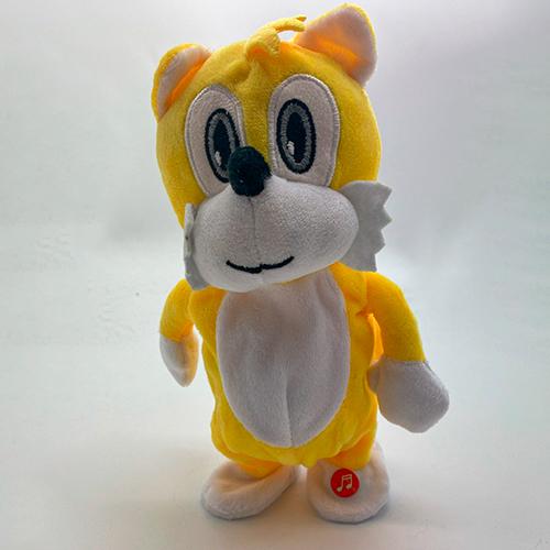 Музыкальная игрушка-повторюшка Соник Тейлз поздравляет с Днем рождения на английском (3795)