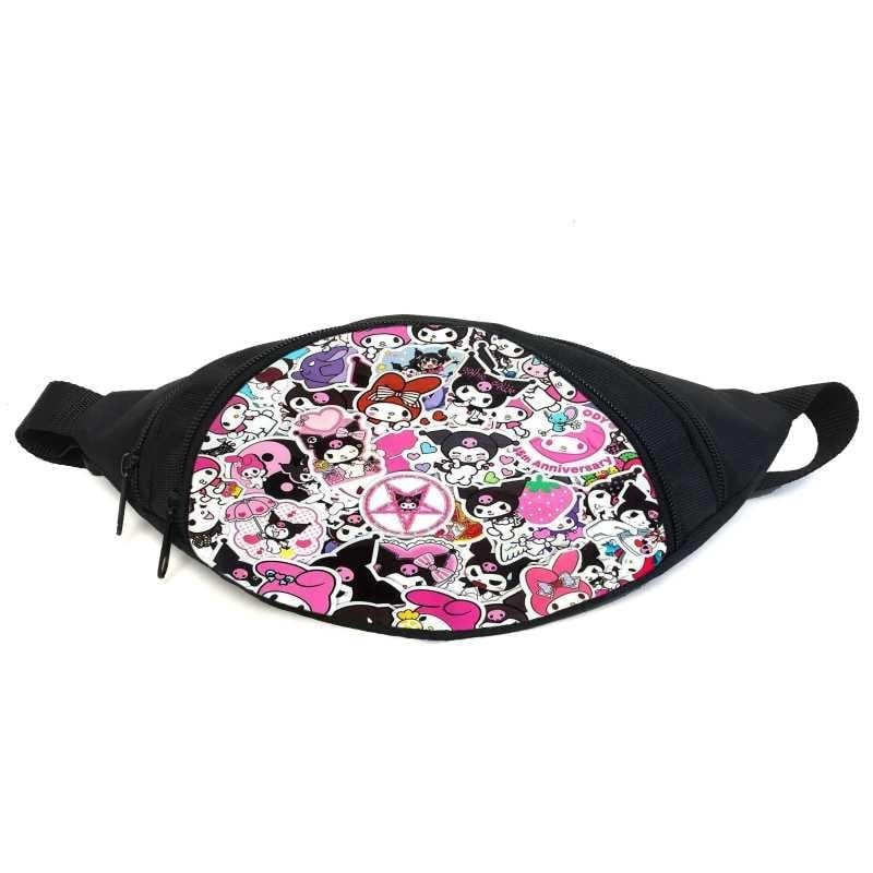 Поясная сумка-бананка Cappuccino Toys GB Kuromi Hello Kitty 09 Черный (2384949763) Поясная сумка-бананка Cappuccino Toys GB Kuromi Hello Kitty 09 Черный (2384949763)