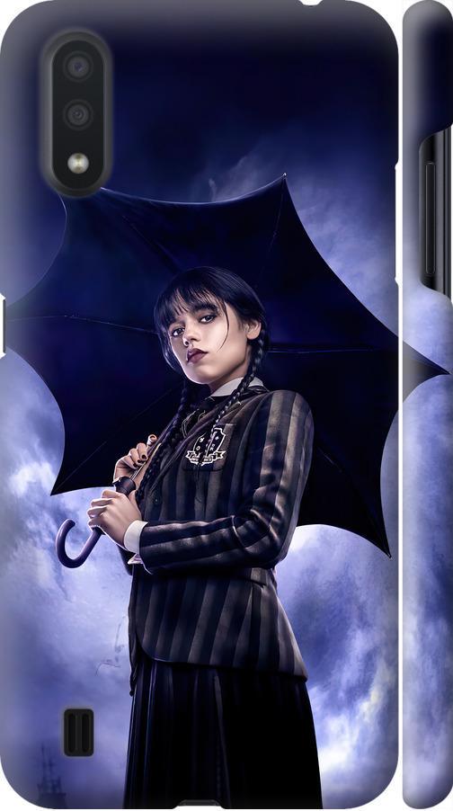 Чехол на Samsung Galaxy A01 A015F Wednesday v2 (5516m-1842-42517)