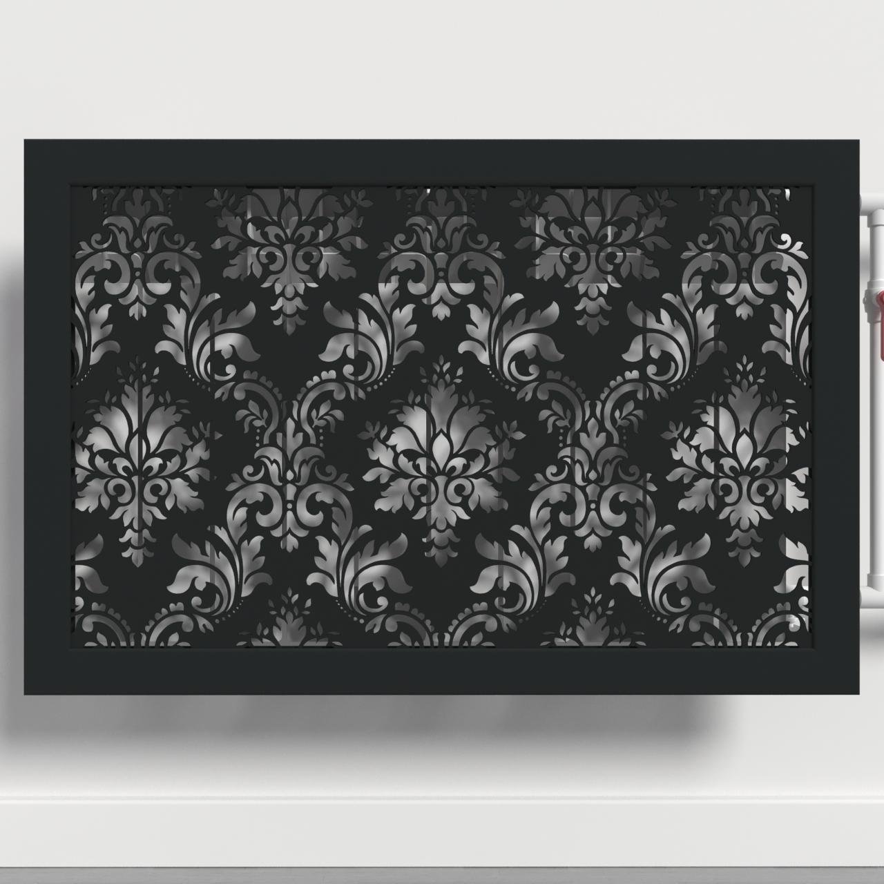 Решетка-экран на батарею SMARTWOOD 1200 мм Чорный (R20444107)