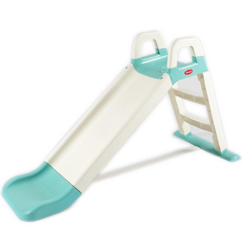 Горка Gardentoys 0140/13 для детей 140 см Бежево-бирюзовый (2485640238)