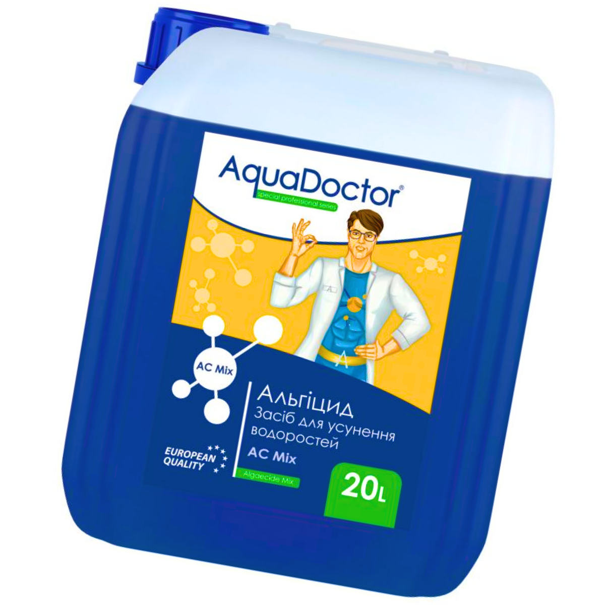 Альгицид для бассейна AquaDoctor AC Mix 20 л (1102154246) - фото 2