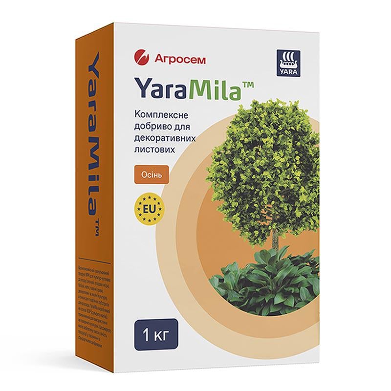 Добриво Yara Mila для декоративно-листяних Осінь 1 кг (27861346)