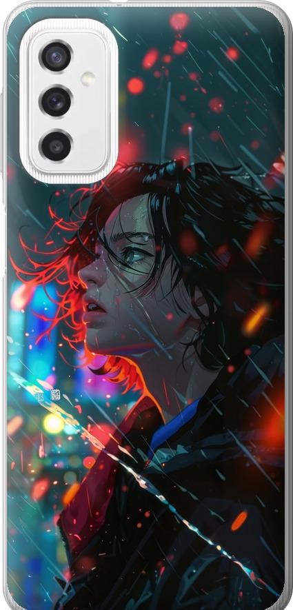 Чехол на Samsung Galaxy M52 M526B Ночные огни (6096u-2490-42517)