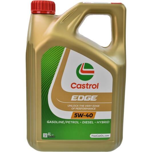 Моторна олива Castrol Edge C3 SN/CF 5W-40 4 л (153BE1)