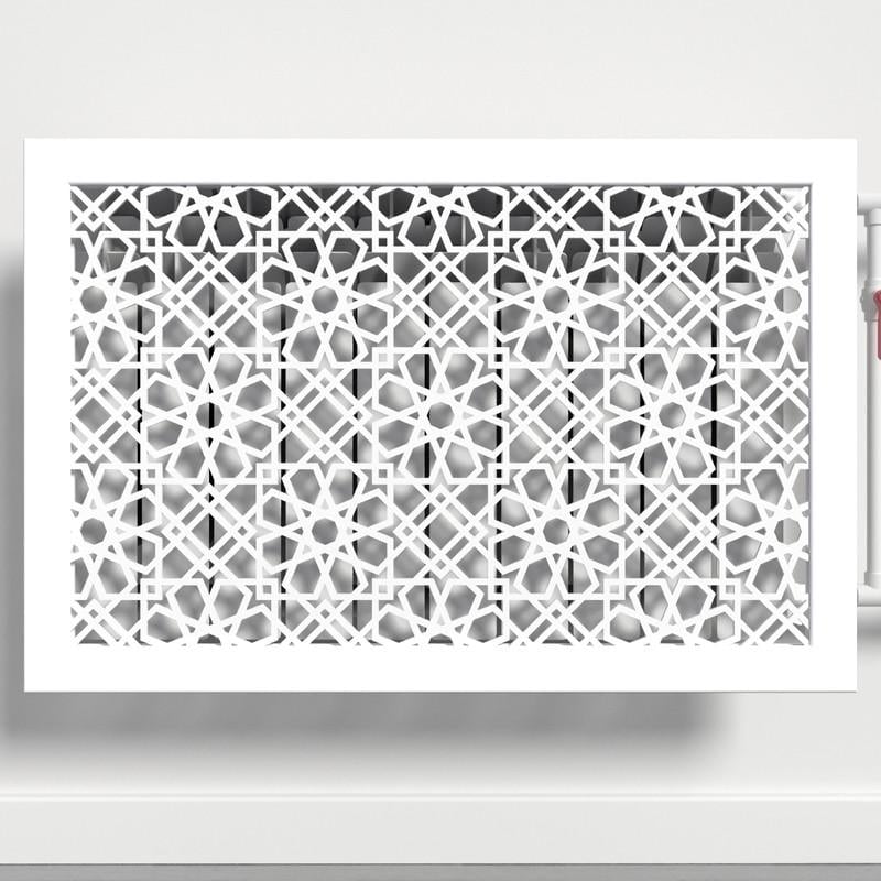 Решітка-екран на батарею SMARTWOOD 300 мм Білий (R20231104)