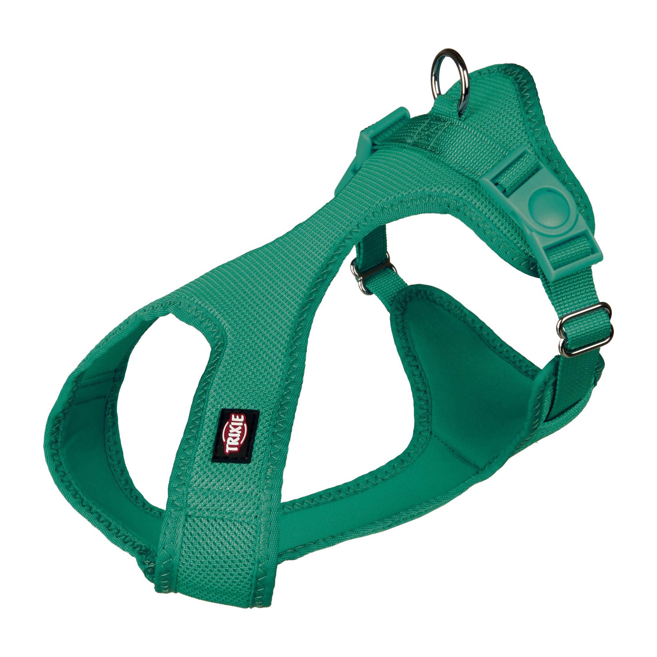 Шлея Trixie 16288 Soft мягкая XXS-XS 25-35 см 15 мм Петрол (4047974162460)