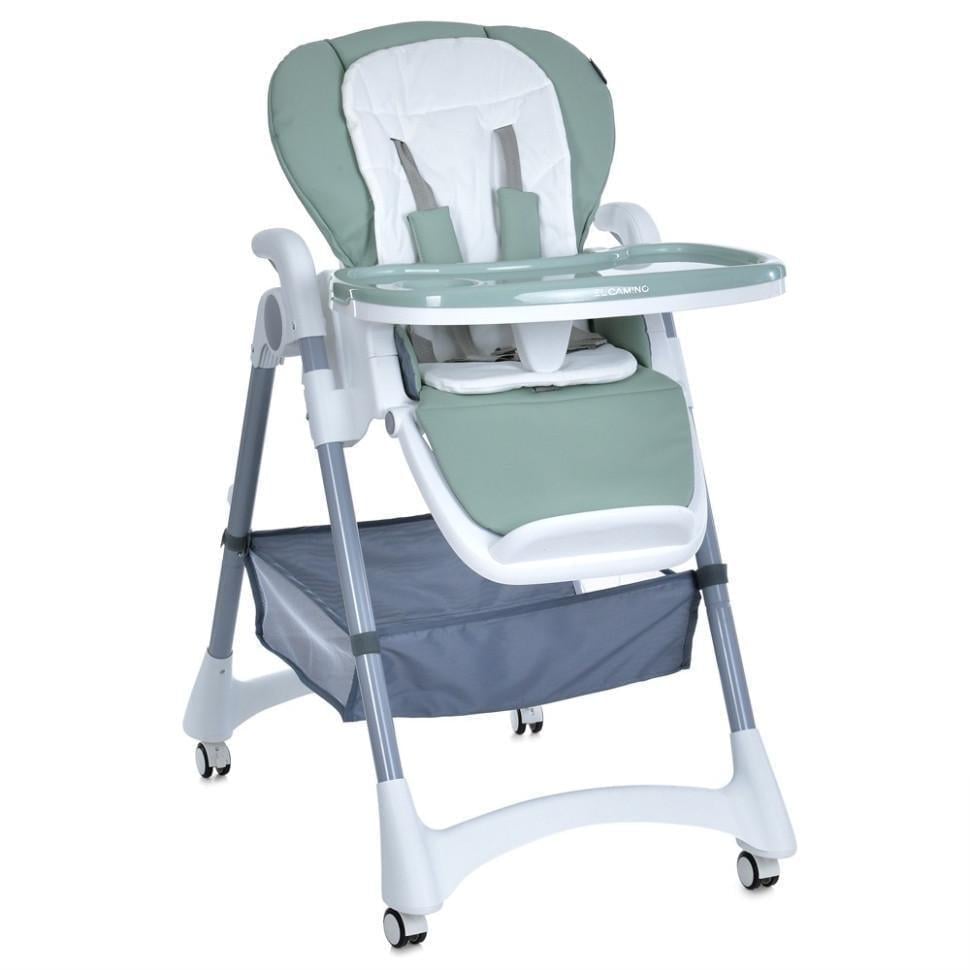Стул детский для кормления El Camino STEADY Menta Зеленый