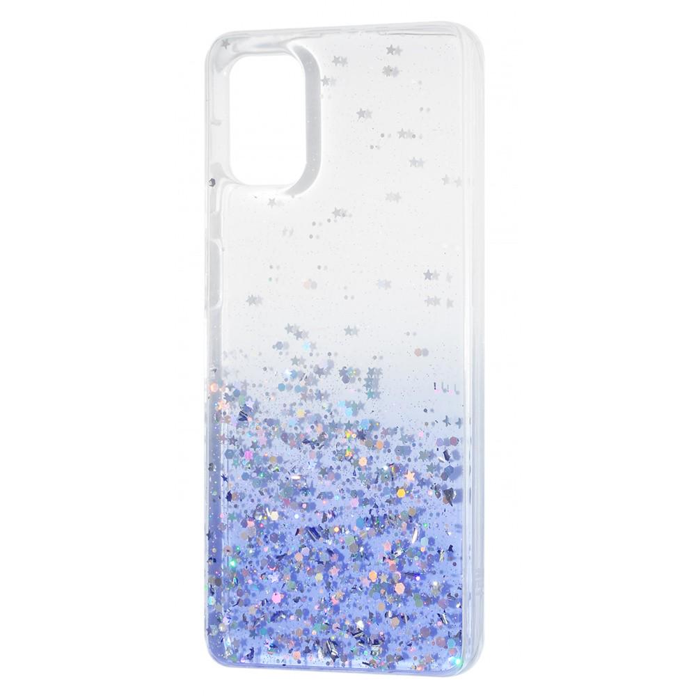 Чехол с камнями и блёстками WAVE Confetti Case (TPU) Samsung Galaxy M51 (M515F) white - фото 5