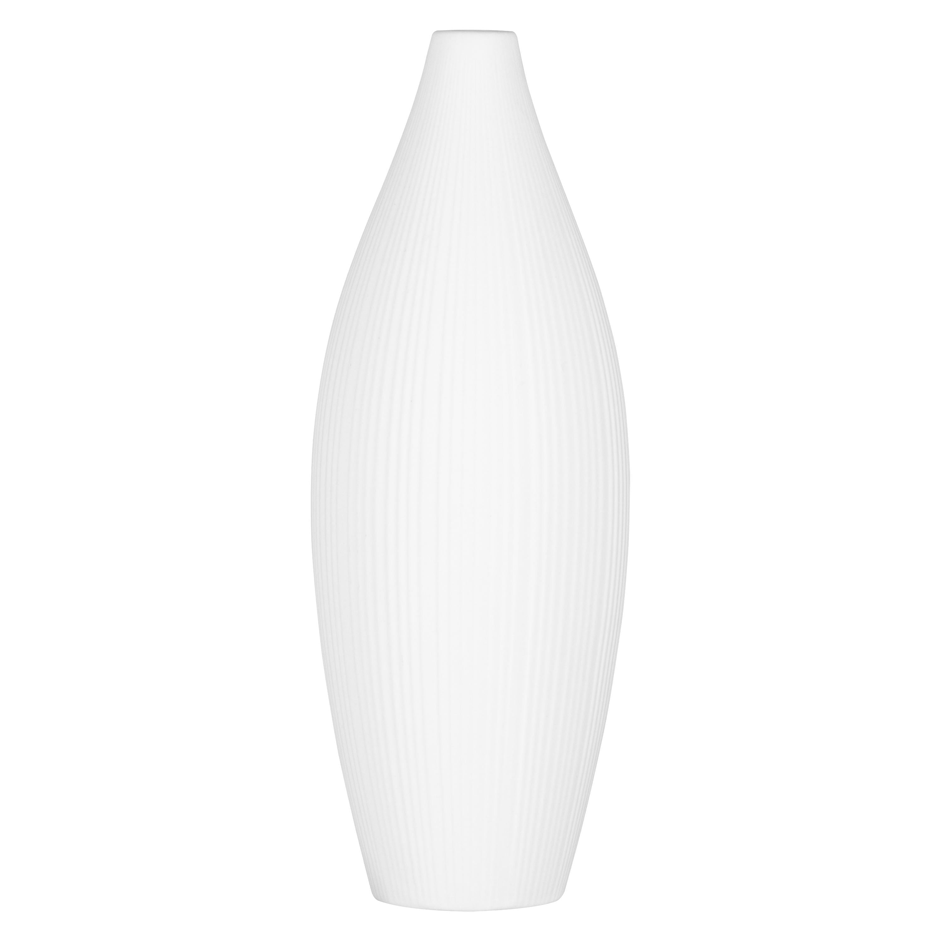 Ваза Ardesto Siena 7х23 см Белый (AR3806W)