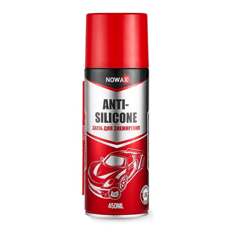 Антисиликон средство для обезжиривания Nowax Anti-Silicone 450мл
