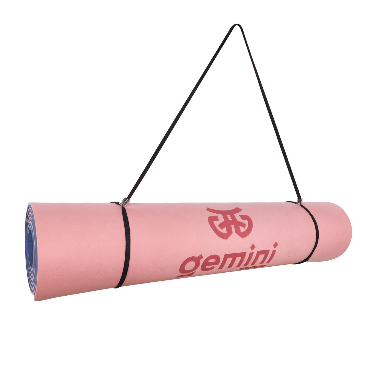 Коврик для фитнеса и йоги Gemini Pro GE-6LBLO TPE/TC 6 мм (14729321) - фото 5 Коврик для фитнеса и йоги Gemini Pro GE-6LBLO TPE/TC 6 мм (14729321) - фото 5
