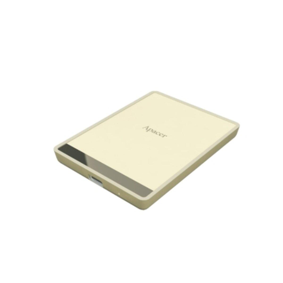 SSD-диск внешний Apacer AS724 1TB USB 3.2 Gen.2 Type-C Read/Write 500MB/s Cream (AP1TBAS724C-1) - фото 3