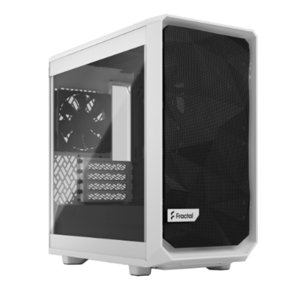 Корпус Fractal Design АТХ Meshify 2 Mini TG clearTint no PSU White (9822494) - фото 1