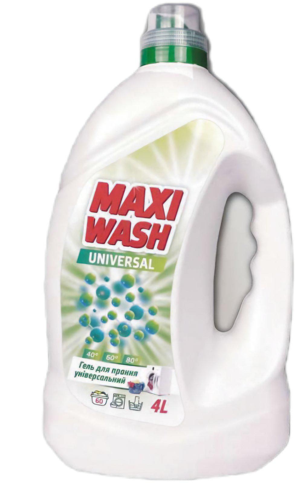 Гель для прання Economix Maxi Wash Universal 4 л (15123334) - фото 1