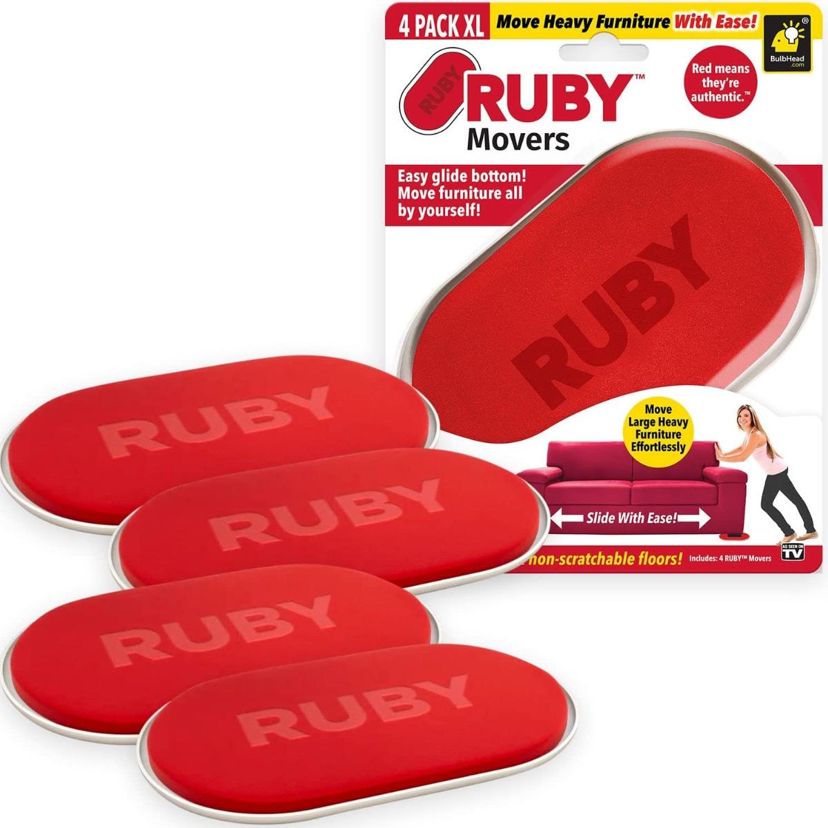Слайдери для меблів рухомі ніжки Ruby
