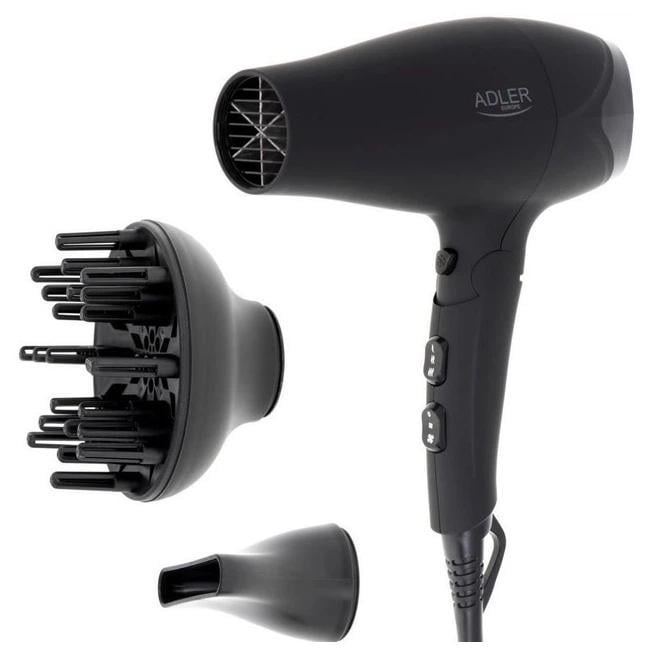 Фен Adler AD 2267 гумовий корпус 2100 Вт Фен Adler AD 2267 гумовий корпус 2100 Вт