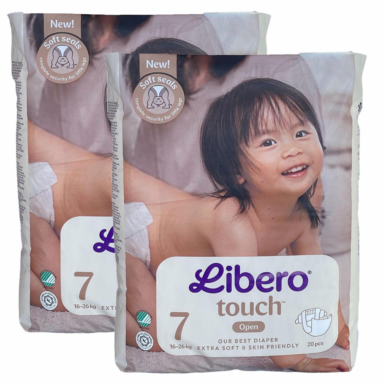 Підгузки Libero Touch 7 16-26 кг 40 шт. (2686046387)