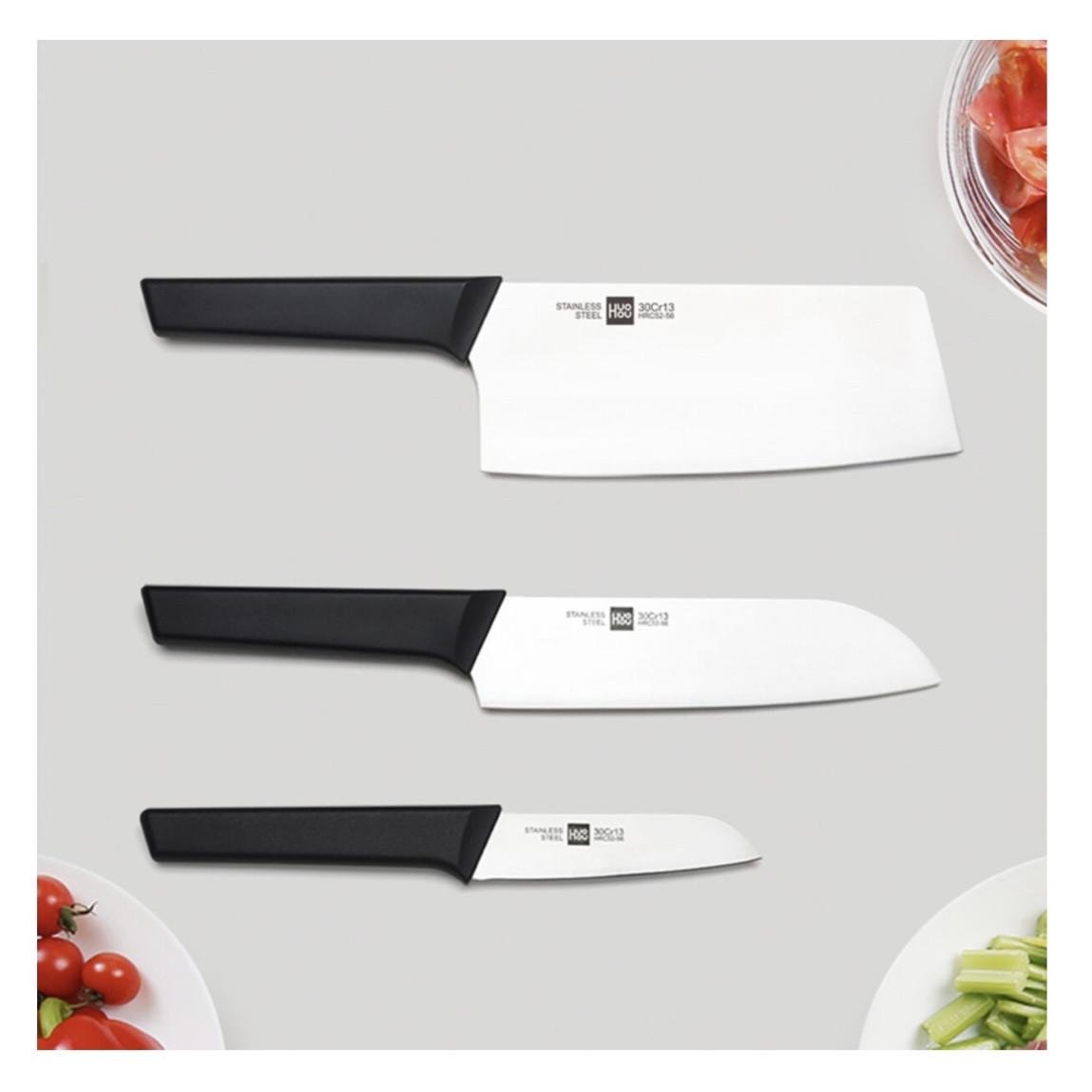 Набор кухонных ножей HuoHou 4 pcs - фото 4 Набор кухонных ножей HuoHou 4 pcs - фото 4