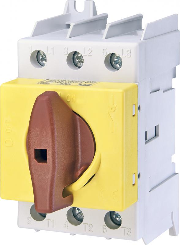 Разъединитель нагрузки ETI LAS 3P Y-R 100 3Р 100A Желтый/Красный (4661107) Разъединитель нагрузки ETI LAS 3P Y-R 100 3Р 100A Желтый/Красный (4661107)