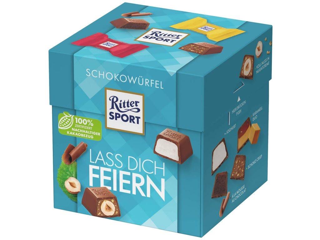 Набор конфет Ritter Sport Schokowürfel Schoko Gruss 176 г (1914325992)