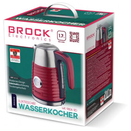 Електрочайник Brock WK 9806 RD (WK 9806 RD) - фото 2