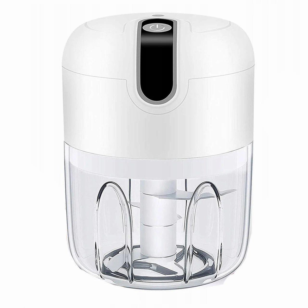 Подрібнювач електричний для овочів/фруктів та льоду Mini processor of USB food 150 Вт Білий