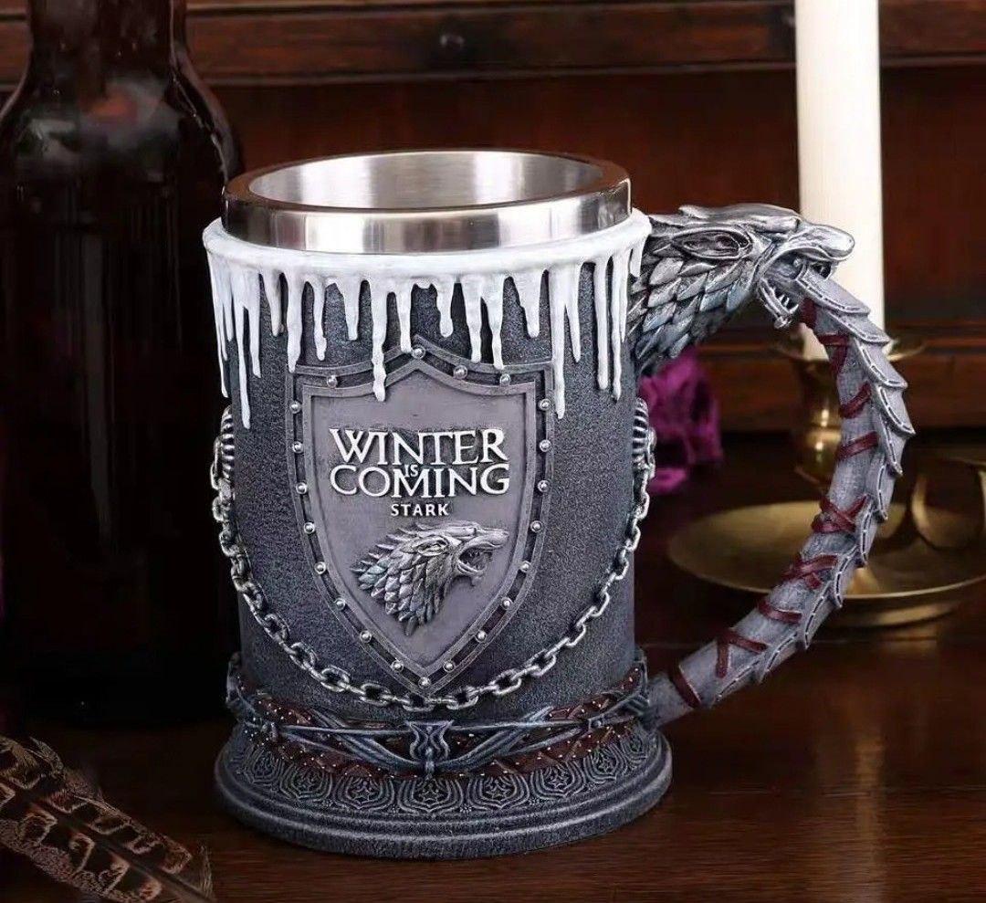 Кружка 3D Игра Престолов Winter is Coming Stark (12769357)