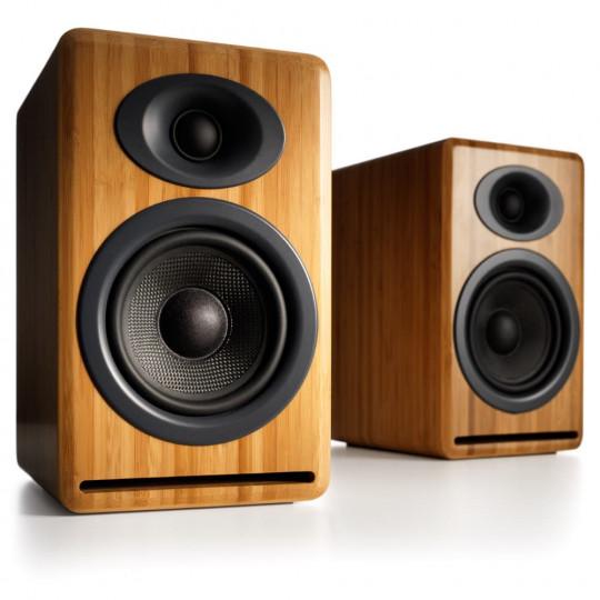 Колонки для ПК Audioengine P4-Natural Bamboo