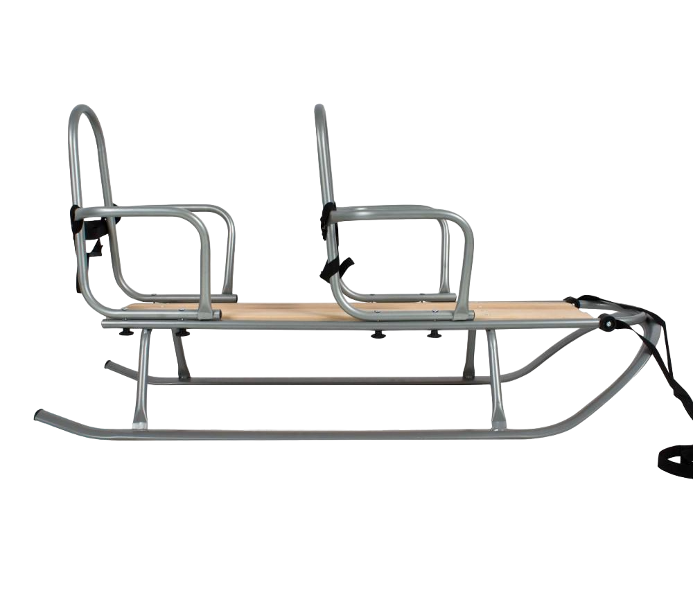 Санки для двойни Piccolino Xdrive Duo со спинками Серый