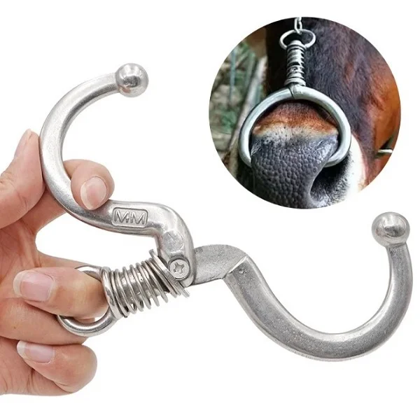 Оборудование для крупного рогатого скота кольцо в нос быку или корове AN00062-1 13х9 см - фото 4 Оборудование для крупного рогатого скота кольцо в нос быку или корове AN00062-1 13х9 см - фото 4