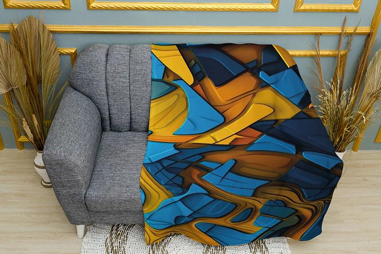 Плед PromoZP Паттерн Украинский Текстура плюш однослойный 150х210 см (102440-1) Плед PromoZP Паттерн Украинский Текстура плюш однослойный 150х210 см (102440-1)