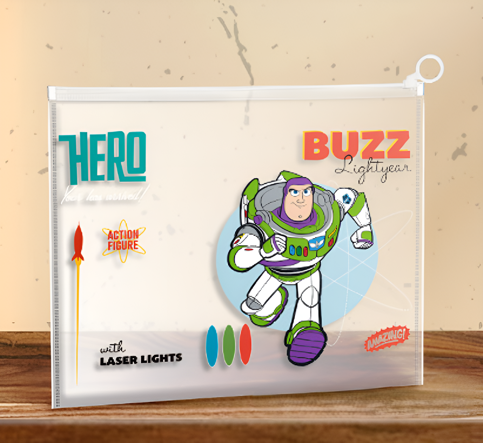 Папка с бегунком Баз Лайтер История Игрушек А4 Разноцветный (0515)