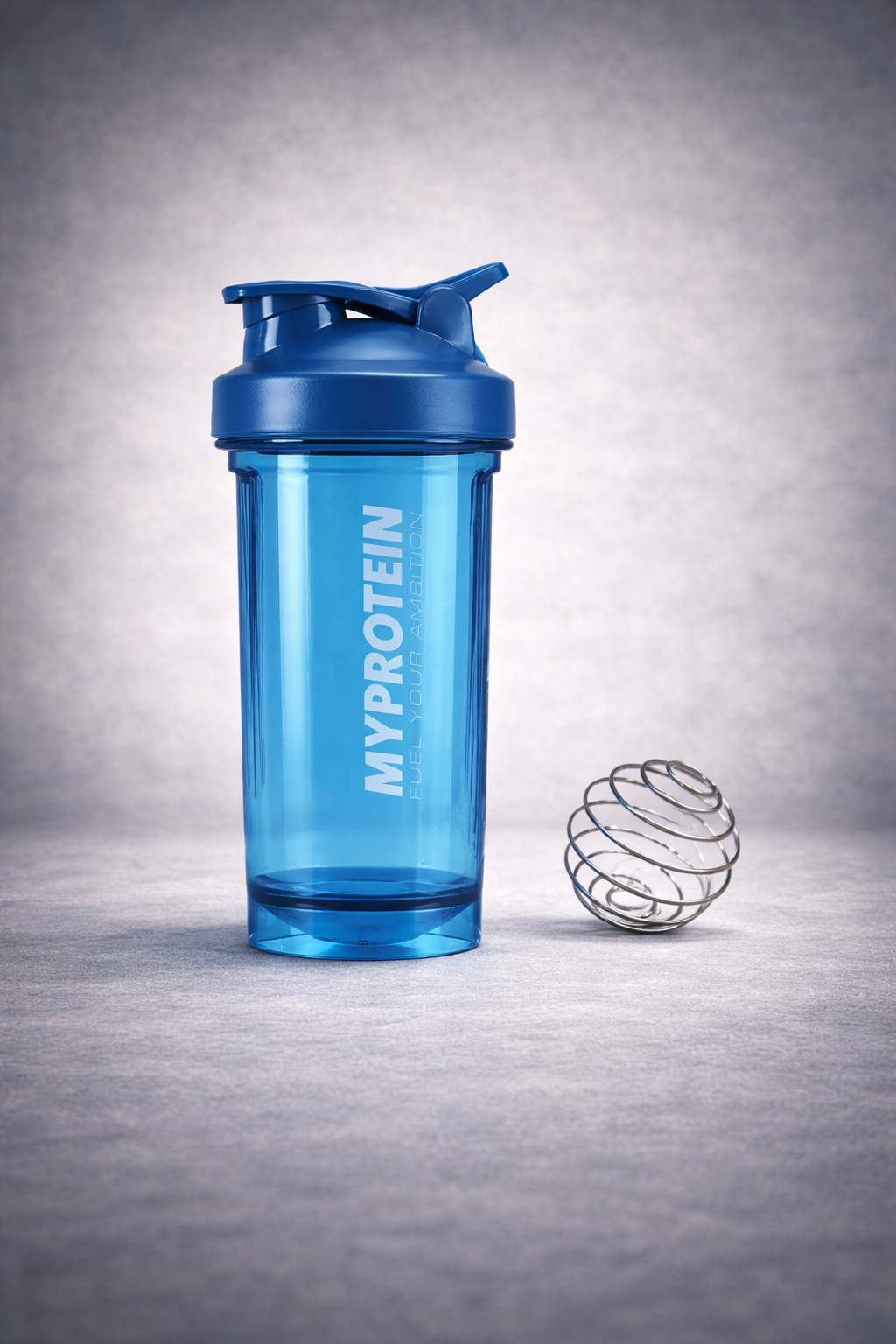Шейкер с пружиной Myprotein Fuel Yuor Ambition 700 мл Голубой (31217077)